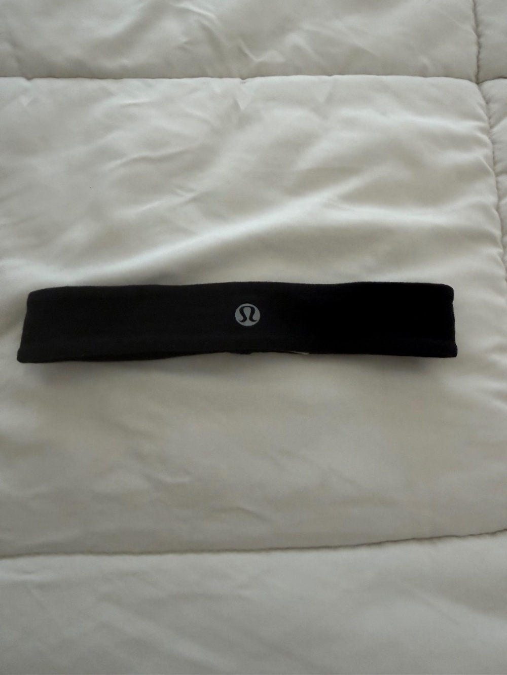 Lululemon Black Wide Athletic Headband One Size